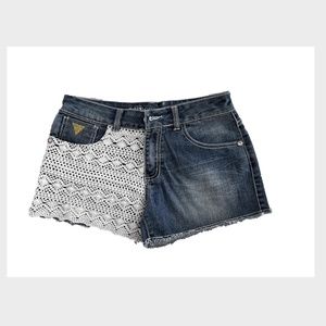NWT Guess Girls Youth Jean Shorts Size 14